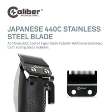 Caliber DLC Blender Clipper Blade | Japanese 440C, Diamond-Carbon Coat - BUYBARBER.COM