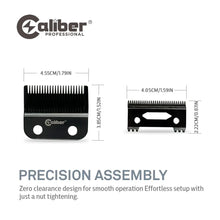 Caliber DLC Blender Clipper Blade | Japanese 440C, Diamond-Carbon Coat - BUYBARBER.COM