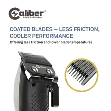Caliber DLC Blender Clipper Blade | Japanese 440C, Diamond-Carbon Coat - BUYBARBER.COM