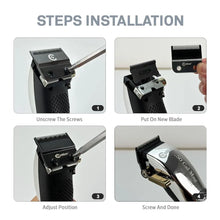 Caliber DLC Blender Clipper Blade | Japanese 440C, Diamond-Carbon Coat - BUYBARBER.COM