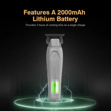 Caliber Laser Trimmer | 7 500 RPM Brushless, DLC Blades, 3-Hr Battery - BUYBARBER.COM