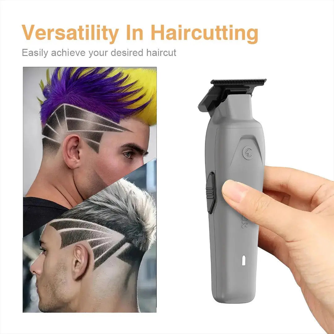 Caliber Laser Trimmer | 7 500 RPM Brushless, DLC Blades, 3-Hr Battery - BUYBARBER.COM