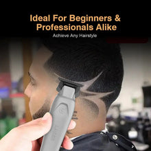 Caliber Laser Trimmer | 7 500 RPM Brushless, DLC Blades, 3-Hr Battery - BUYBARBER.COM