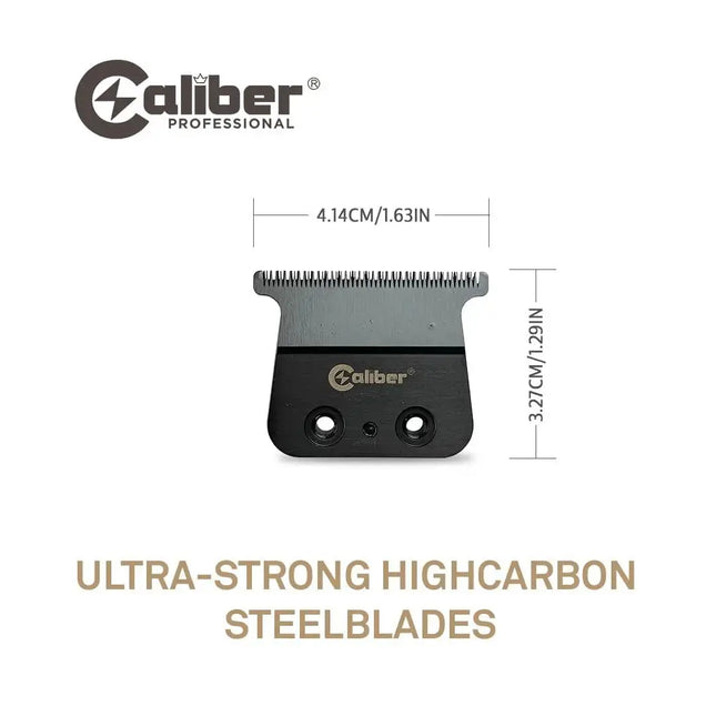Caliber Laser Trimmer DLC Deep-Tooth T-Blade Replacement Set - BUYBARBER.COM