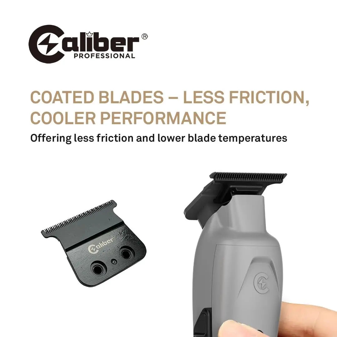 Caliber Laser Trimmer DLC Deep-Tooth T-Blade Replacement Set - BUYBARBER.COM