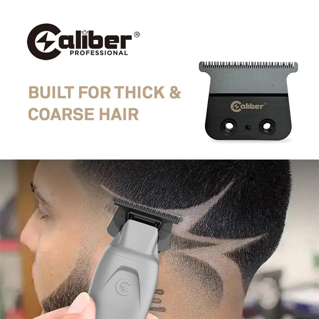 Caliber Laser Trimmer DLC Deep-Tooth T-Blade Replacement Set - BUYBARBER.COM