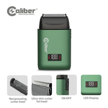 Caliber Solo Professional Electric Shaver | Metal Shell, LCD, IPX4 - BUYBARBER.COM