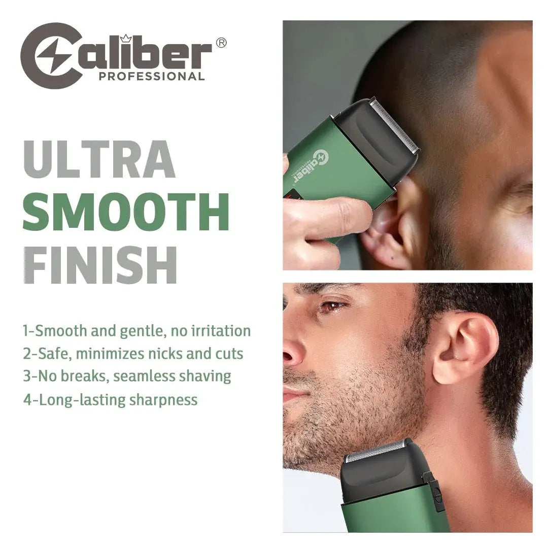Caliber Solo Replacement Foil and Cutter | Ultra-Thin Nickel, Magnetic - BUYBARBER.COM