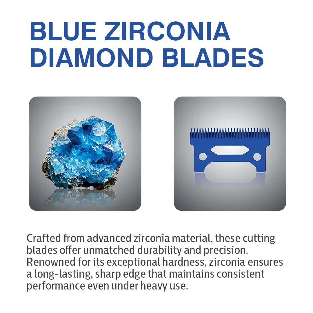 DLC Zirconia Replacement Blades | Disruptor ZR & Focus Clipper - BUYBARBER.COM