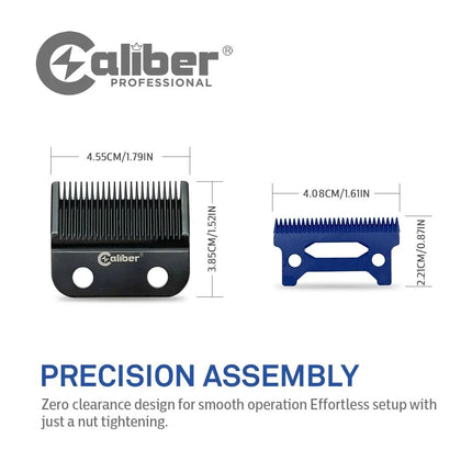 DLC Zirconia Replacement Blades | Disruptor ZR & Focus Clipper - BUYBARBER.COM