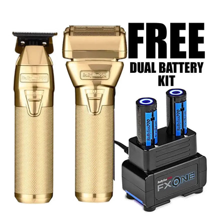 FXONE GoldFX Trimmer + Foil Shaver (Tool Only) – BaBylissPRO BaByliss