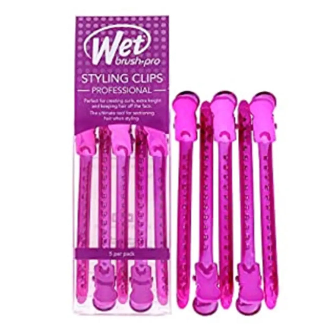 Wet Brush-Pro Metal Styling Clips - 5 Pack - BUYBARBER.COM