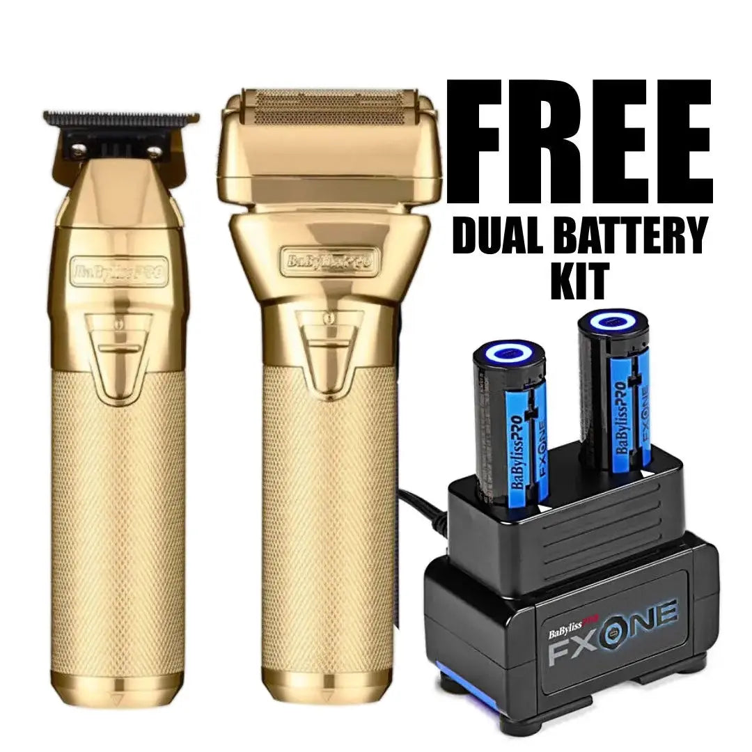FXONE GoldFX Trimmer + Foil Shaver (Tool Only) – BaBylissPRO BaByliss