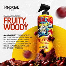 IMMORTAL NYC Reserve Cologne Aftershave - EXTRAIT | Samurai-Inspired Fragrance IMMORTAL NYC