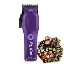 Purple Reign Professional Hair Clipper Digital Brushless Motor Stylecraft