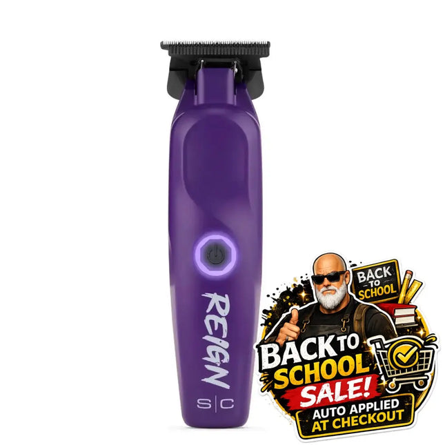 Purple Reign Professional Hair Trimmer Digital Brushless Motor Stylecraft