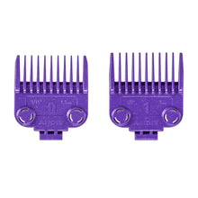 Andis 561002 OG Master Dual Magnet Clipper Guard Set, 2-Pack - Purple - BUYBARBER.COM