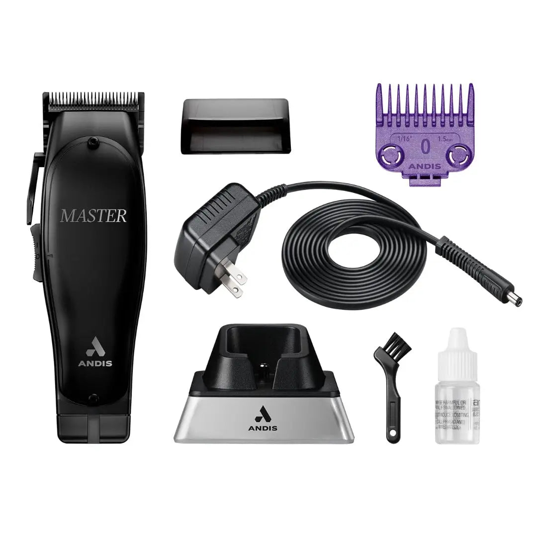 Andis Master Cordless Black Label Special Edition with Phaze Blade - BUYBARBER.COM