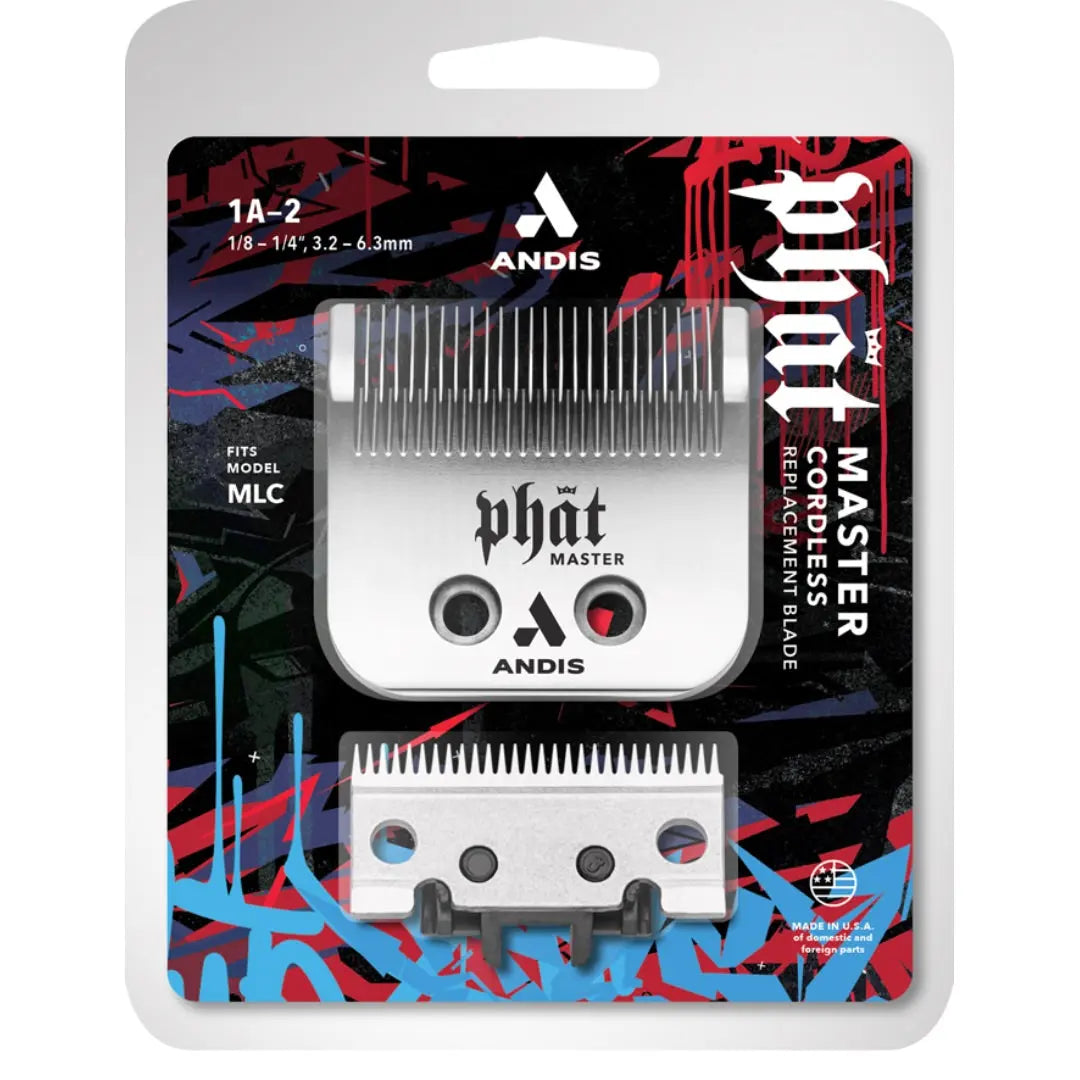 Andis Phat Master MLC Blade - Achieve Finer Blends and Fades | 561949 - BUYBARBER.COM