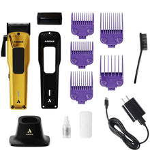 Andis 562060 Phenom Professional Cord/Cordless Hair Clipper, Gold - BUYBARBER.COM