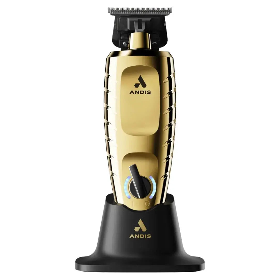 Gold and black Andis hair trimmer on a white background GTX-EXO® II Gold Trimmer