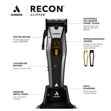 Andis Recon Clipper Bundle + ONYX Cordless Trimmer