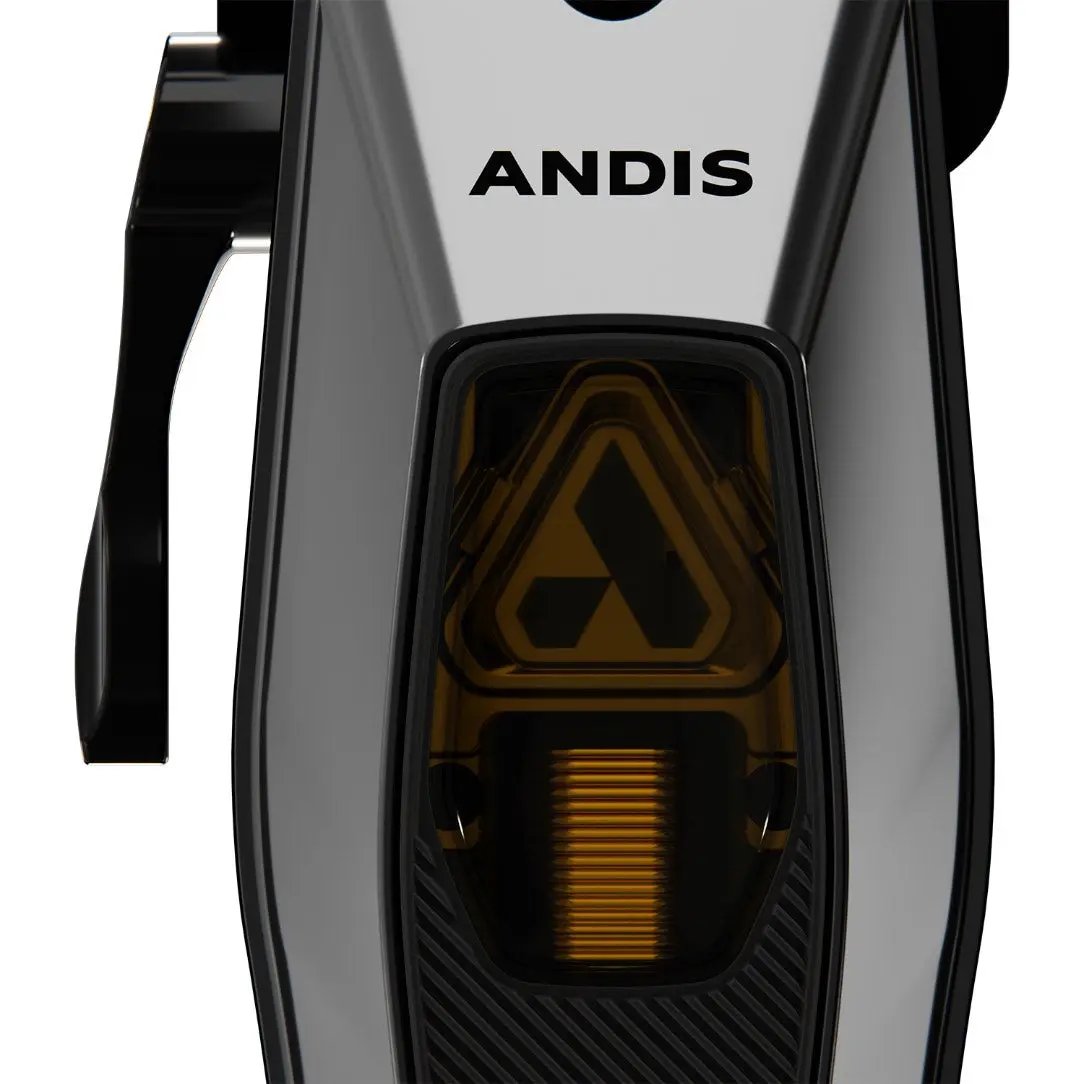 Andis hair clipper with visible branding on a white background