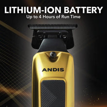 Andis 562310 Phenom Professional Cord/Cordless Trimmer, Gold - BUYBARBER.COM