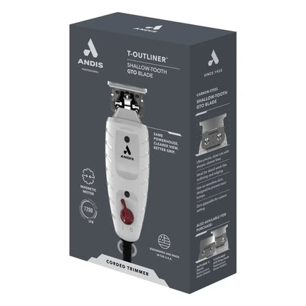 Andis T-Outliner Trimmer – Professional Magnetic Corded Trimmer Andis