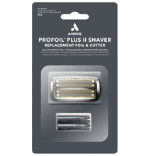 Andis Profoil Plus II Shaver replacement foil and cutter packaging on a white background