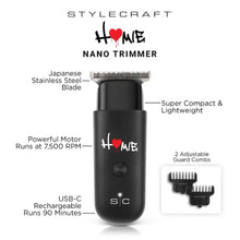 StyleCraft HOMIE Nano Trimmer + USB-C Charging Dock Bundle - BUYBARBER.COM