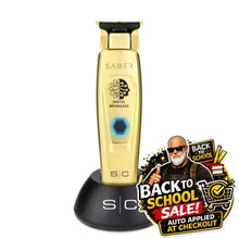 Saber Professional Cordless Hair Trimmer - Full Metal Body Digital Brushless Motor Stylecraft