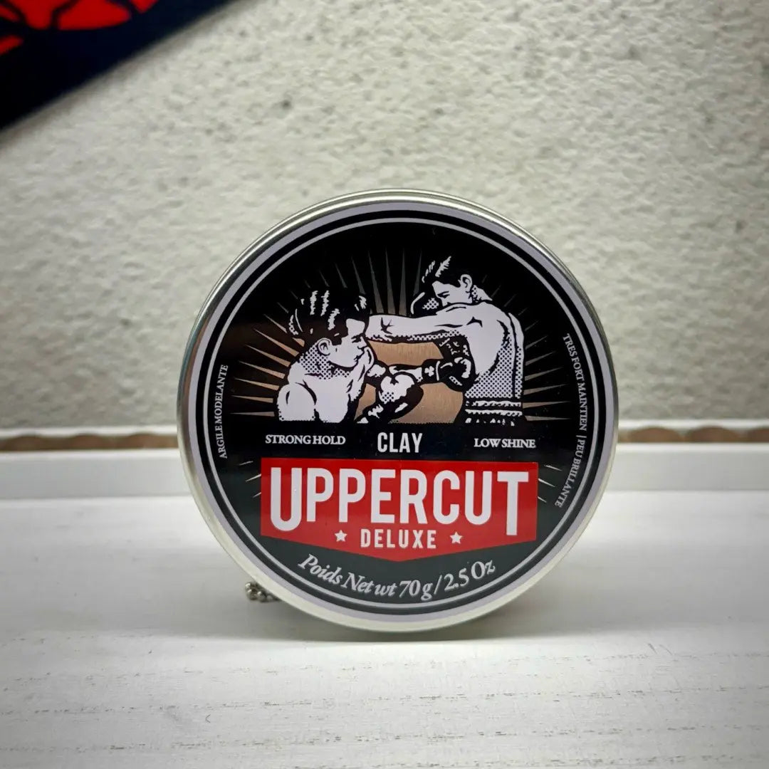 Uppercut Deluxe Clay Pomade | Strong Hold, Matte Finish, 2.5oz - BUYBARBER.COM