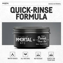 Immortal NYC Cream Pomade - Iconic Man | Long-Lasting Hold & Shine IMMORTAL NYC
