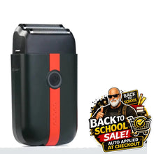 Shaver (Black/Red Stripe) Dual Foil -  Veloce Lite shaver cocco