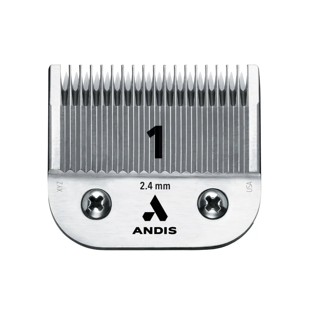 Andis 64070 UltraEdge Detachable Clipper Blade – Size 1, Carbon-Infused Steel - BUYBARBER.COM