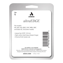 Andis 64070 UltraEdge Detachable Clipper Blade – Size 1, Carbon-Infused Steel - BUYBARBER.COM