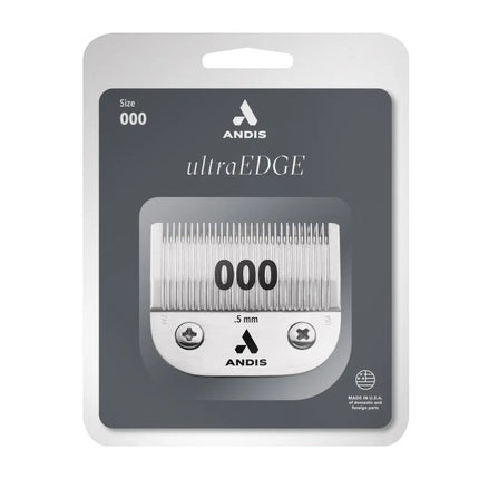 Andis 64073 UltraEdge Detachable Clipper Blade, 0.5mm - Carbonized Steel - BUYBARBER.COM