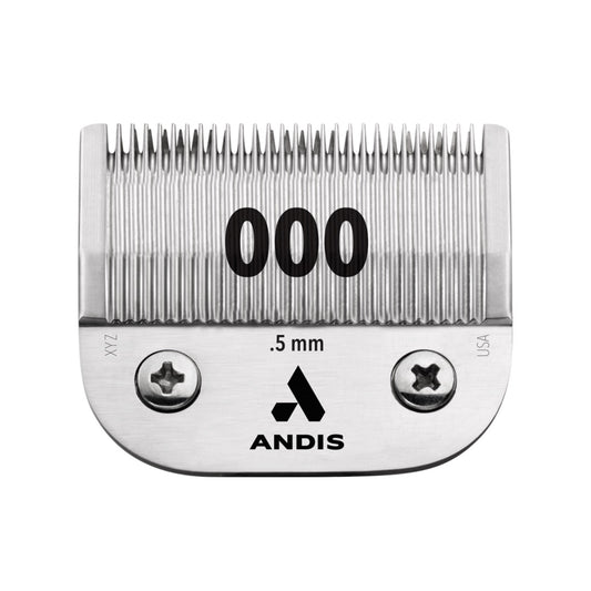 Andis 64073 UltraEdge Detachable Clipper Blade, 0.5mm - Carbonized Steel