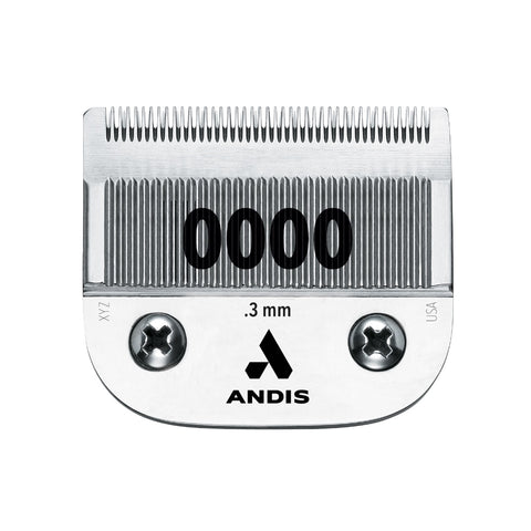 Andis 64074 UltraEdge Carbon-Infused Steel Detachable Clipper Blade - 1/100-Inch Cut