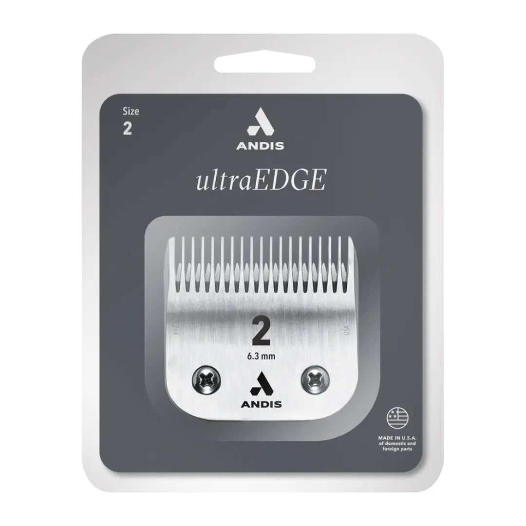 Andis 64078 UltraEdge Carbon-Infused Detachable Clipper Blade – Size 2, 1/4-Inch Cut Length - BUYBARBER.COM