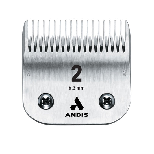 Andis 64078 UltraEdge Carbon-Infused Detachable Clipper Blade – Size 2, 1/4-Inch Cut Length