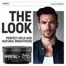 Immortal NYC Cream Pomade - Iconic Man | Long-Lasting Hold & Shine IMMORTAL NYC