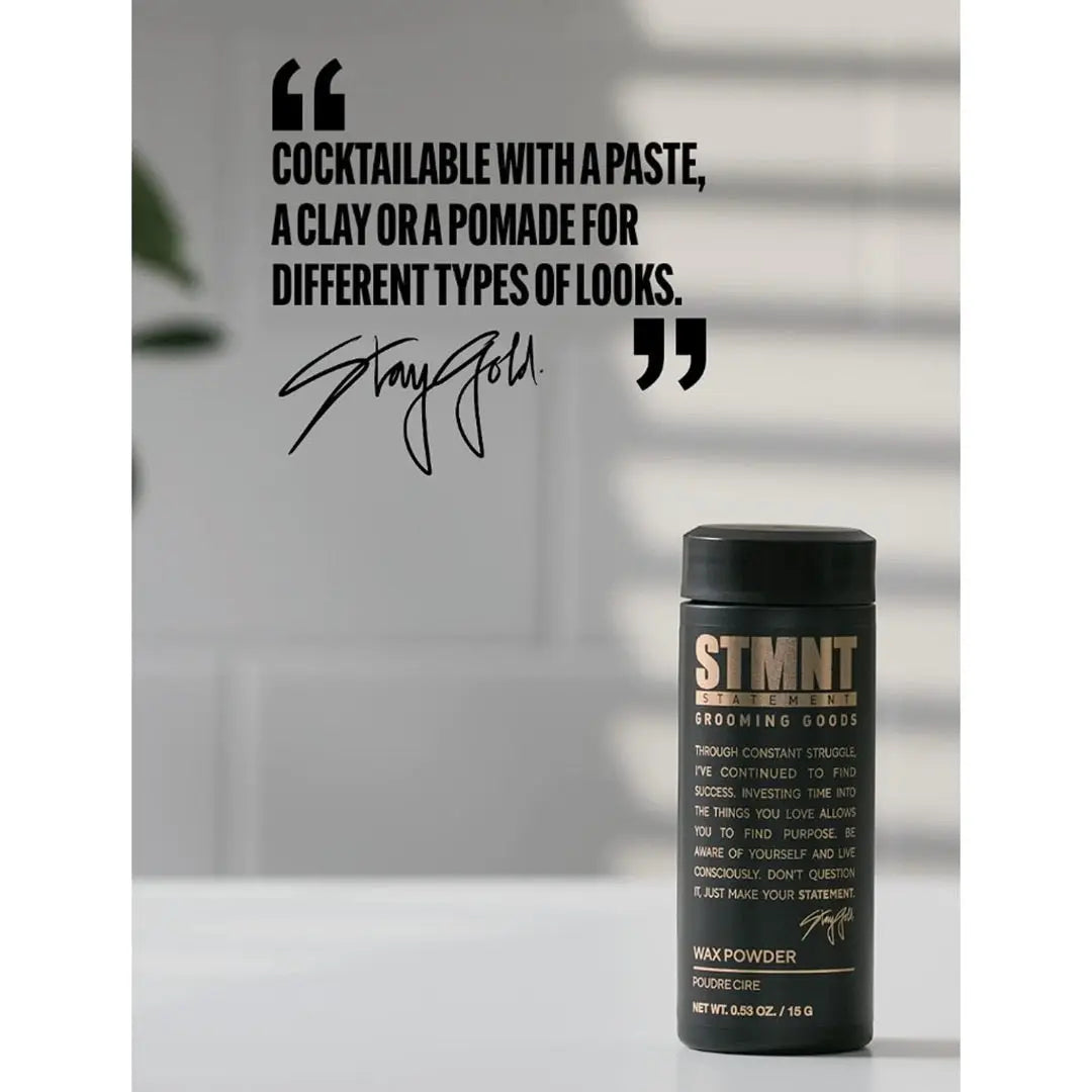 STMNT Wax Powder (0.53 oz) Semi-Matte Grip + Volume