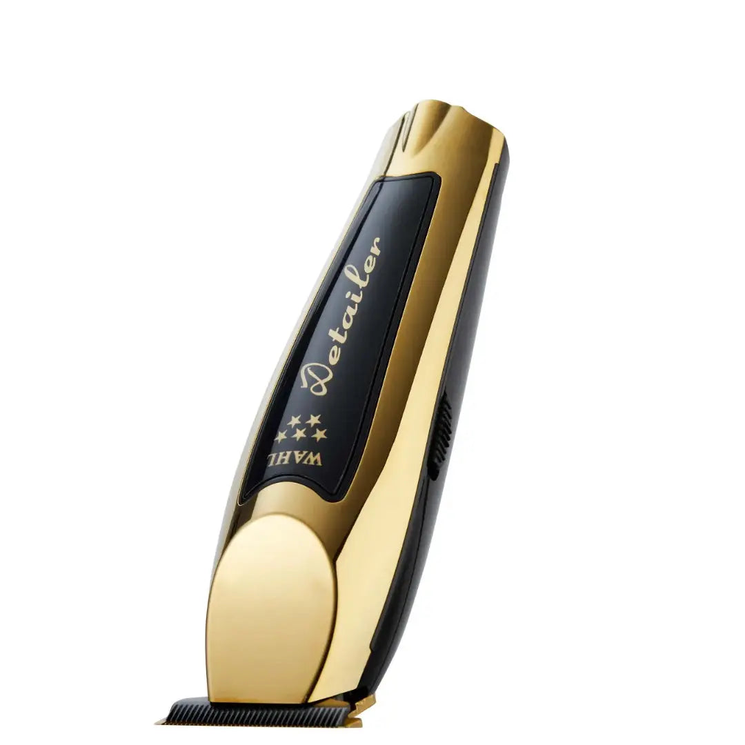 Wahl Detailer Li Gold Trimmer – Titanium T-Wide Blade, 100 + Min Runtime - BUYBARBER.COM