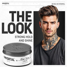 IMMORTAL NYC AVENTUS HAIR WAX – Strong Hold & Radiant Shine IMMORTAL NYC