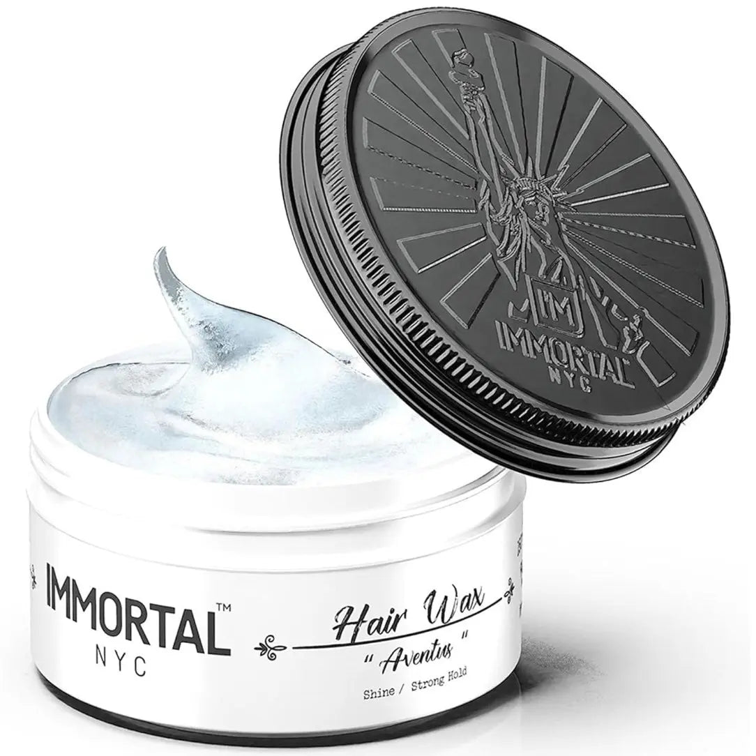 IMMORTAL NYC AVENTUS HAIR WAX – Strong Hold & Radiant Shine IMMORTAL NYC