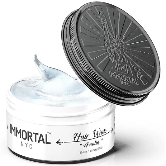 IMMORTAL NYC AVENTUS HAIR WAX – Strong Hold & Radiant Shine