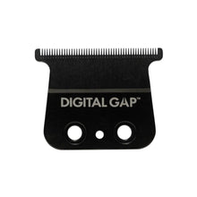 Black grooming comb with 'Digital Gap' branding on a white background