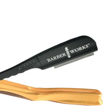 Barber Works Professional Razor Holder – Ultra 3mm Exposed | Superior Grip & Safety Hinge Design Barber Works